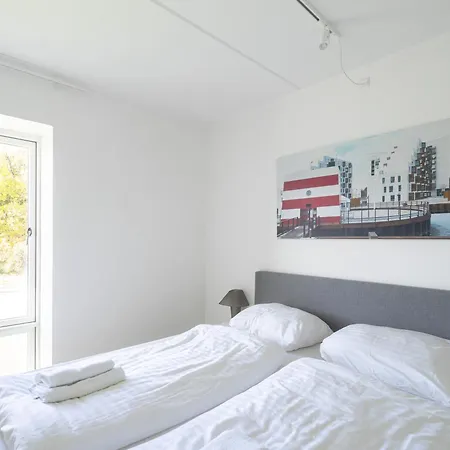 Lägenhet Spacious 2-br W A Balcony By Harbour - 92 Odense